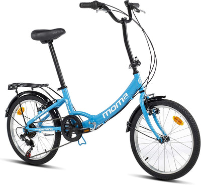 Falträder First Class 20", Aluminium, SHIMANO 6 Geschwindigkeiten